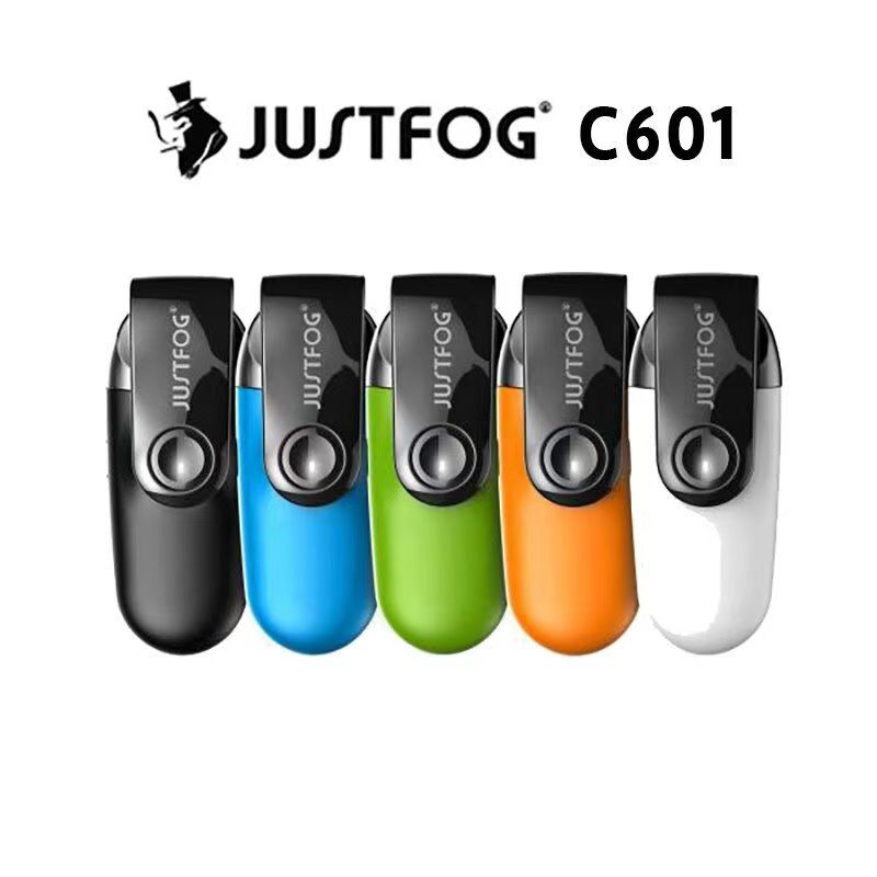 JustFog微风C601 微风二代 自注油 注油设备 小烟 电池容量650mah 1.6Ω 油仓容量1.7ml 极致口感 品控强